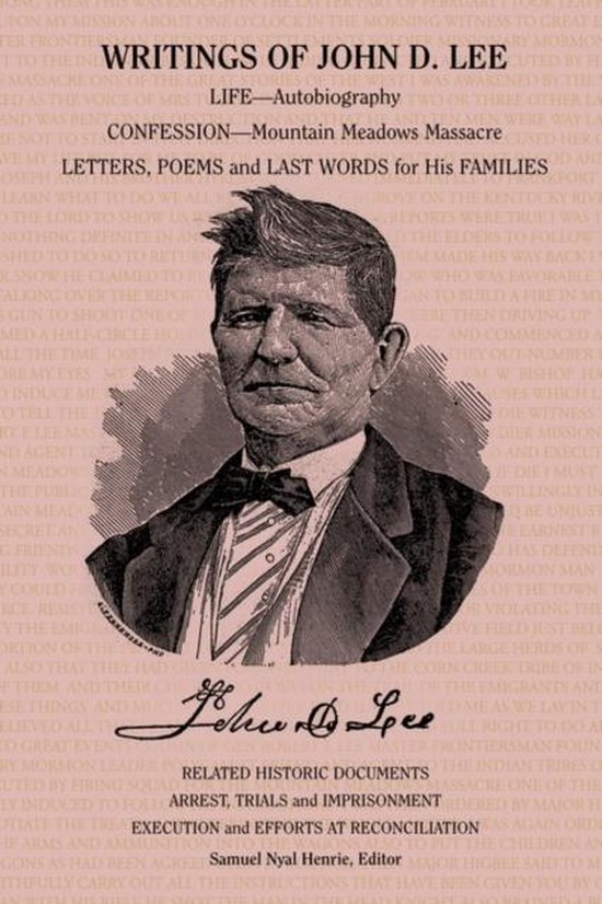 Writings of John D. Lee - cover