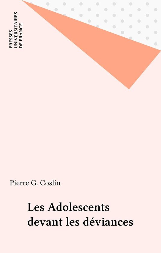Les Adolescents devant les déviances - cover