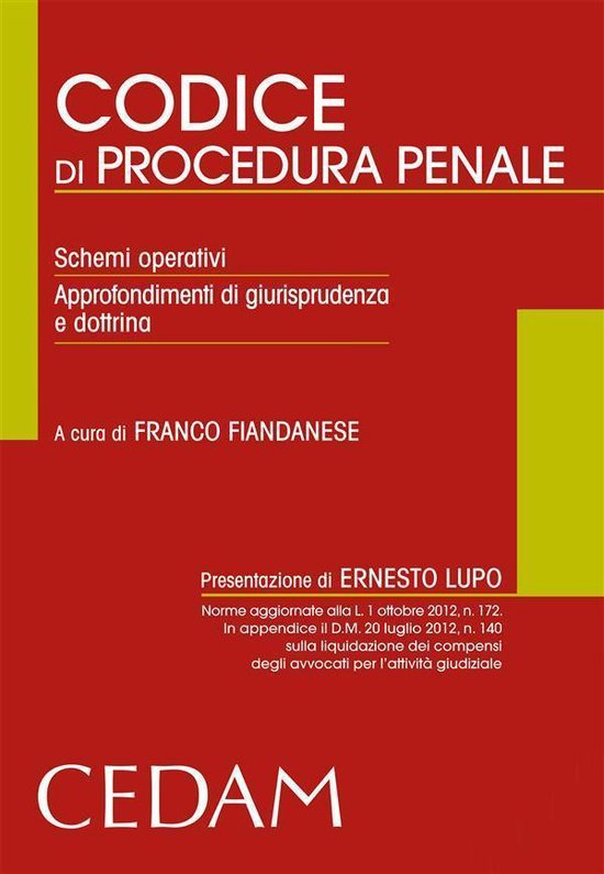 Codice di procedura penale - cover