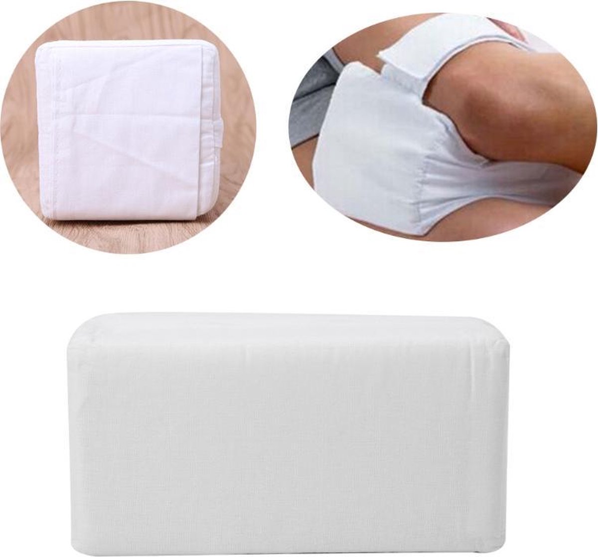 COMFYCENTRE® Kniekussen Voor In Bed Beenkussen Orthopedisch Ergonomisch Zijslaap Kussen Zwangerschapskussen Knie Tussen Benen Traagschuim Verlicht Rug En Kniepijn Beter Slapen 1584144403