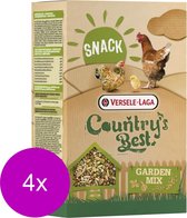 Versele-Laga Country`s Best Snack Garden Mix - Nourriture pour poulet - 4 x 1 kg