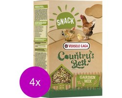 Versele-Laga Country`s Best Snack Garden Mix - Kippenvoer - 4 x 1 kg