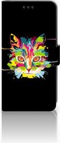 Xiaomi Mi A2 Lite Bookcover hoesje Cat Color