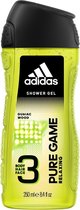 6x Adidas Pure Game Douchegel 250 ml