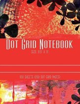 Dot Grid Notebook ( Size 8.5 X 11 Inches ) 200 Dot Grid Pages