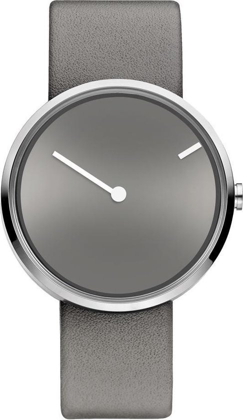 Jacob Jensen 252 montre dames et messieurs - gris - acier inoxydable