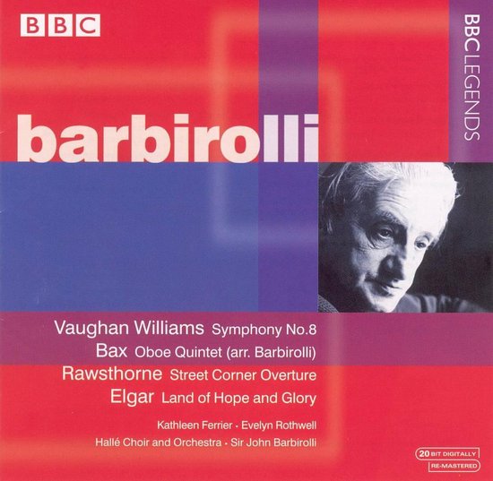Vaughan Williams Symphony No. 8; Bax Oboe Quintet, John Barbirolli