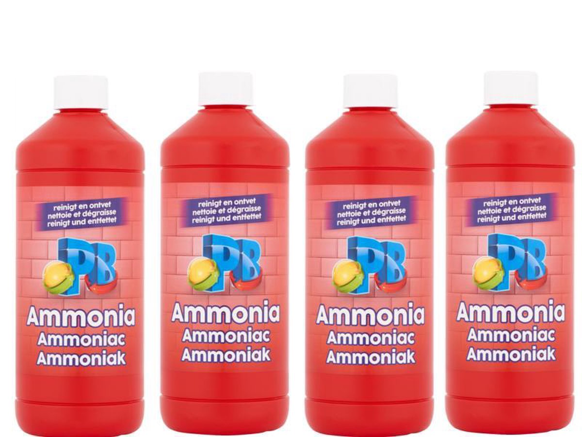 Wijzer legaal eetbaar 4x Ammonia - Ammoniac | bol.com