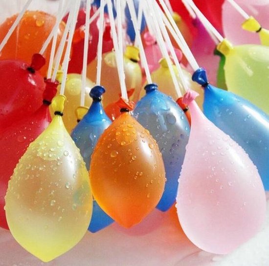 Zelfsluitende Waterballonnen - Magische Waterbalonnen Met Vuller - Waterbommen Set - 111-Delig