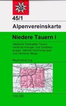 DAV Alpenvereinskarte 45/1 Niedere Tauer