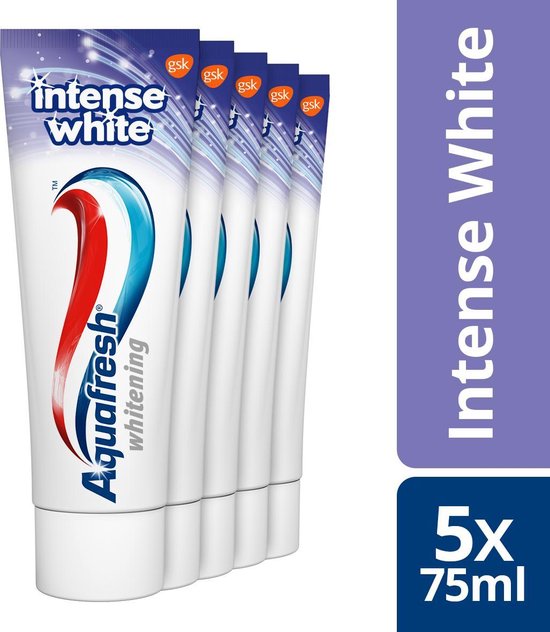 Aquafresh Intense White - Tandpasta - voordeelverpakking - 5x75ml