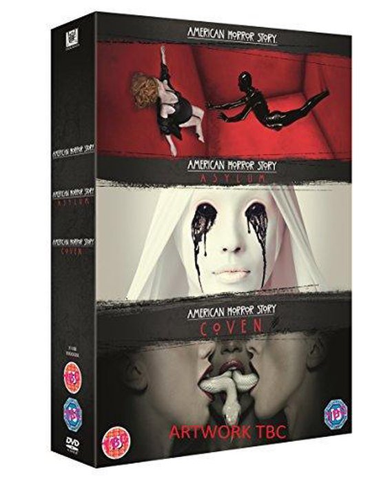 DVD serie 1-3 American Horror Story