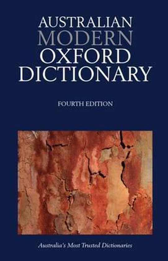 Australian Modern Oxford Dictionary, Bruce Moore 9780195578645