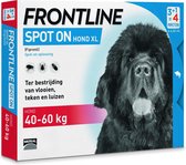 Frontline Spot-On XL Anti vlooienmiddel - Hond - 4 pipetten