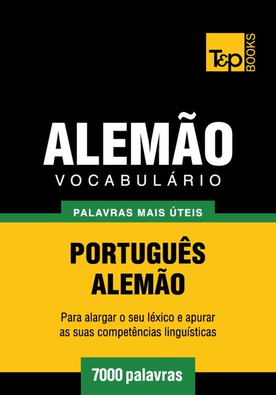 Vocabulário Português-Alemão - 7000 palavras mais úteis - cover