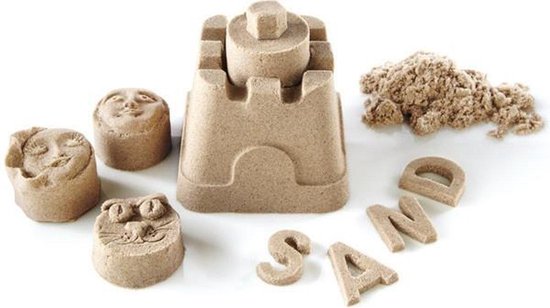 Bol Com Kinetisch Zand 1kg Molding Zand Kinetic Sand Bruin Speelzand