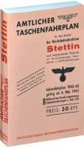 Amtlicher Taschenfahrplan der Reichsbahndirektion Stettin 1942/43