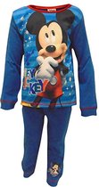 Mickey Mouse pyjama - Blauw - Maat 86/92