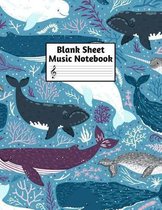 Blank Sheet Music Notebook