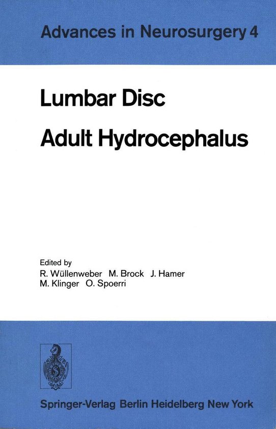 Medicine (R0) - Lumbar Disc Adult Hydrocephalus - cover