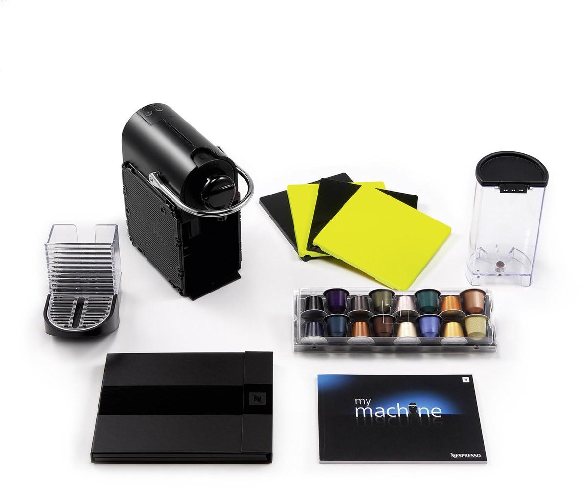 Nespresso Krups Pixie Clips XN3020 koffiemachine - Lemon Neon \u0026 Black |  bol.com