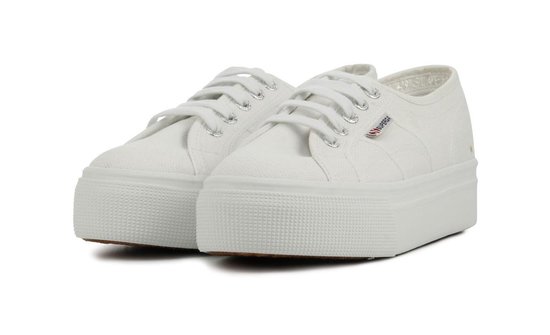 bol.com | SUPERGA Vrouwen Leren Sneakers - 2790 ascot - 42