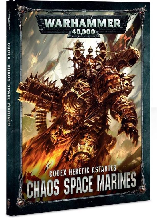 Afbeelding van het spel Warhammer 40.000 Codex - Chaos Space Marines -43-01-60-
