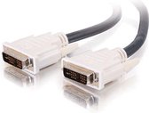 C2G 81201 DVI kabel 3 m DVI-I Zwart, Wit