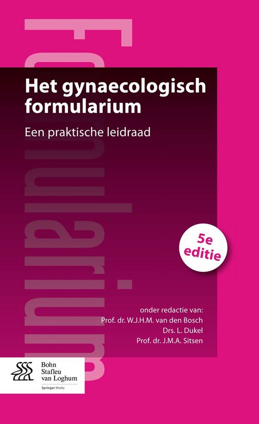 Het gynaecologisch formularium - cover