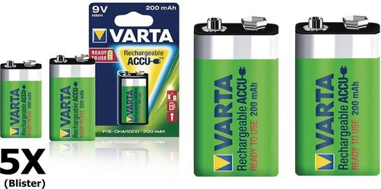 Pile 9V rechargeable VARTA HR9V 56722