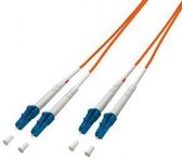 Equip LC/LС 62.5/125μm 2.0m Glasvezel kabel 2 m OM1 Oranje