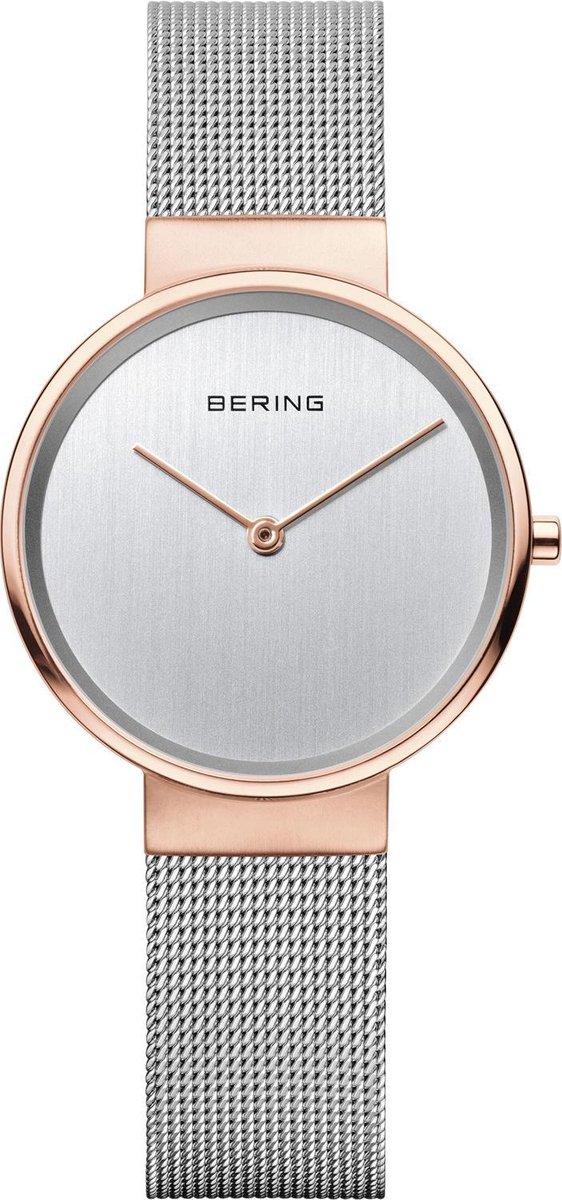 BERING 14531-060 - Horloge - RVS - Rosékleurig - Ø 31 mm