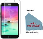 Pearlycase Tempered Glass / Glazen Screenprotector LG K10 (2018)