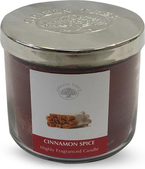 Green Tree Geurkaars Cinnamon Spice (400 gram)