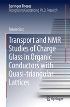 Springer Theses - Transport and NMR Studies of Charge Glass in Organic Conductors with Quasi-triangular Lattices