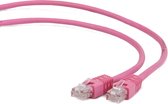 Câble réseau Gembird PP12-2M / RO Cat5e U / UTP (UTP) Rose