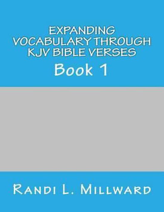 Christian Vocabulary Curriculum- Expanding Vocabulary Throug ... - cover
