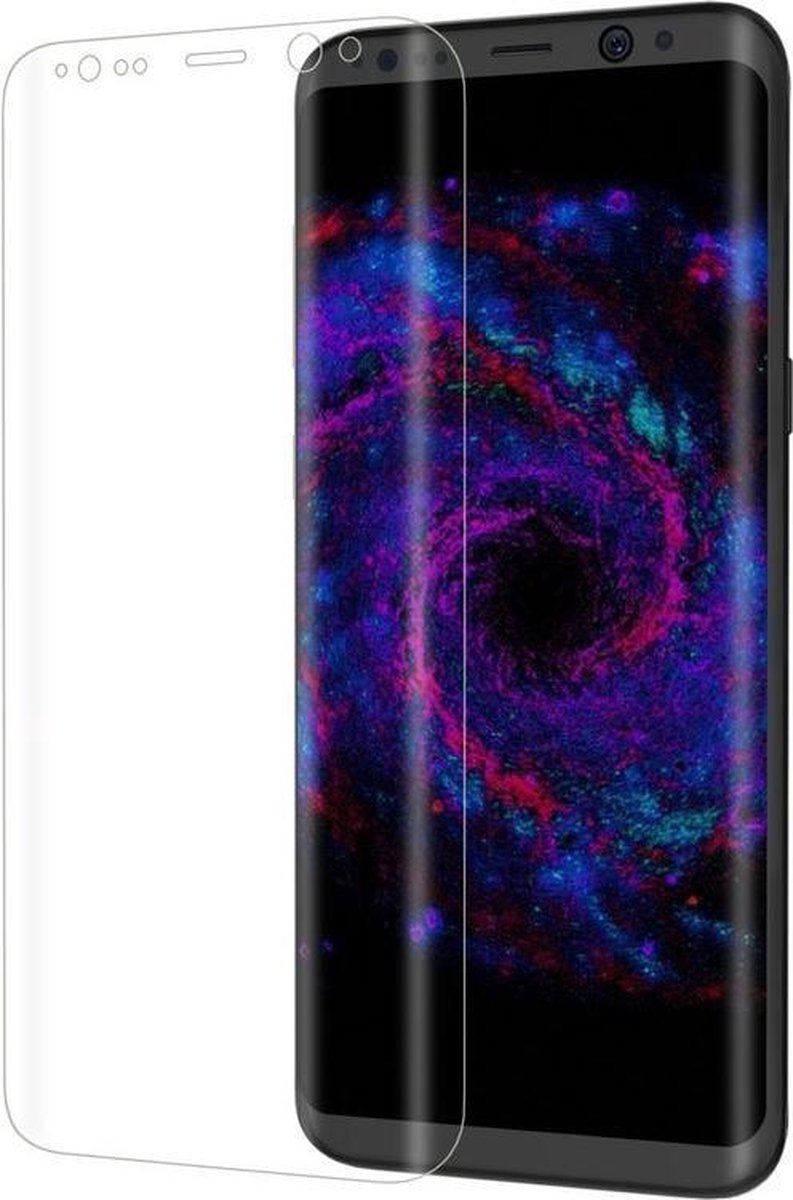 Samsung galaxy S8+ (Plus) full cover tempered glass / Screenprotector Transparant bol.com