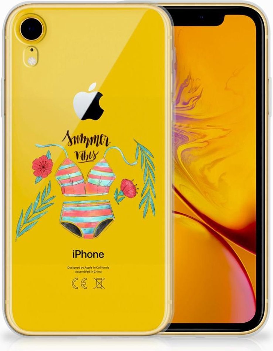 Apple iPhone Xr Telefoonhoesje met Naam Boho Summer
