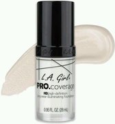 LA Girl PRO Coverage HD Foundation - White (GLM641)