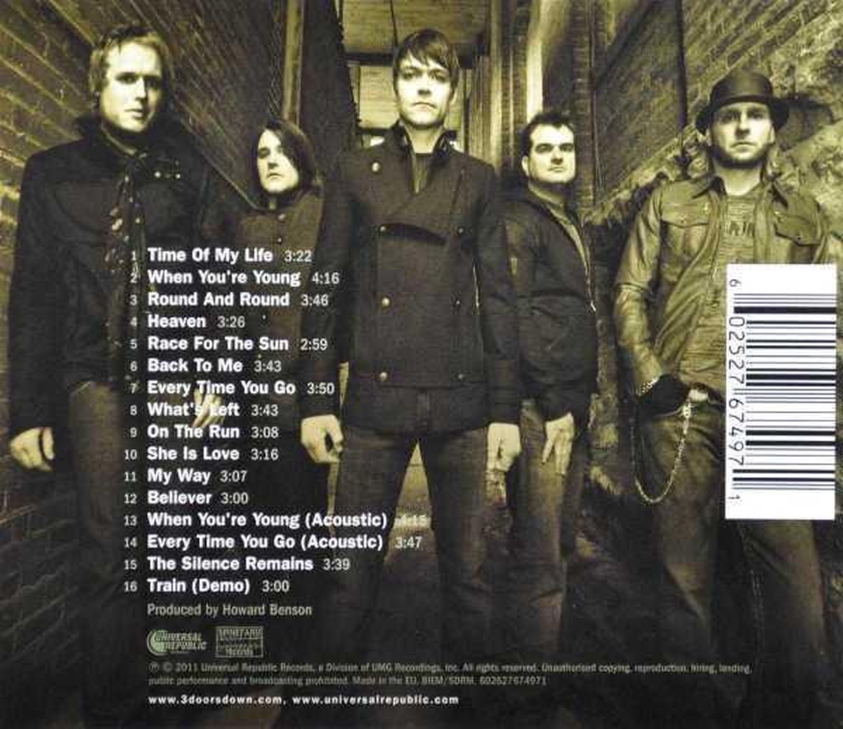 Time Of My Life (Deluxe Edition), 3 Doors Down CD (album