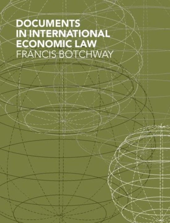 Documents in International Economic Law - cover