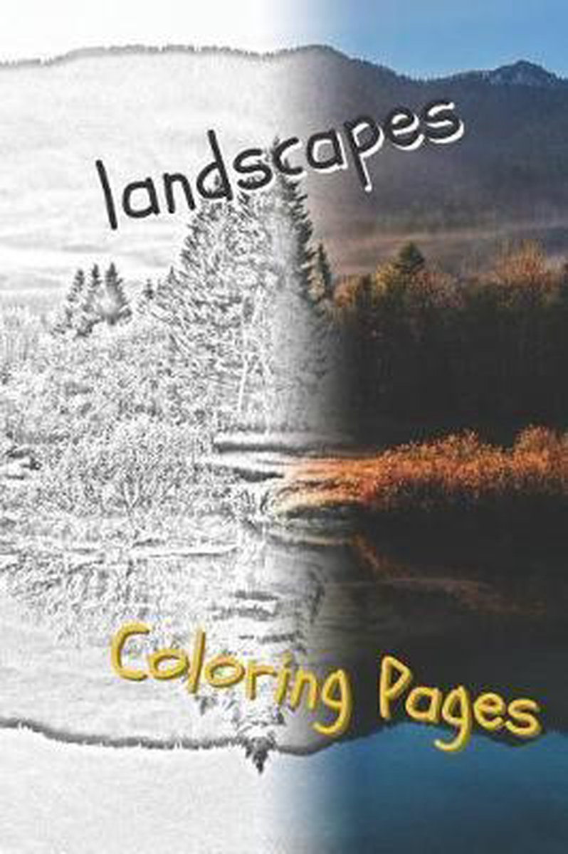 Landscape Coloring Pages van Coloring Pages