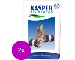 Kasper Faunafood Konijnenknaagmix - Konijnenvoer - 2 x 15 kg