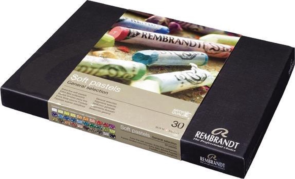 Rembrandt Soft pastel set Algemene Selectie | 30 hele pastels — cadeau in Hobby - foto 2