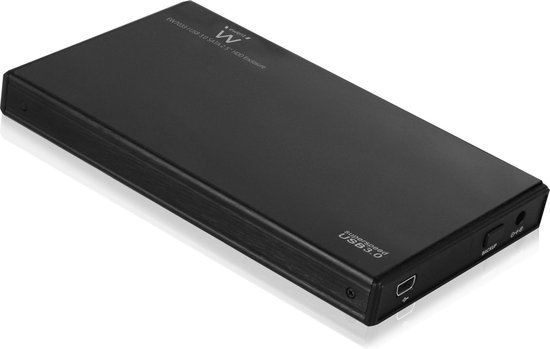 Eminent EM7033 USB 3.0 SATA Harde Schijfbehuizing - 2.5 inch / Zwart