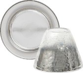 Yankee Candle Platinum Fade Large Shade & Tray