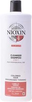 MULTI BUNDEL 4 stuks Nioxin System 4 Shampoo Colored Hair Volumizing Very Weak Fine Hair 1000ml