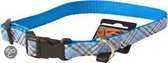 Halsband Nylon/Pvc Halsband Verstelbaar Called Blauw 15 Mmx25-40 Cm