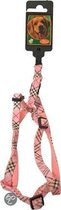 Halsband Nylon/Pvc Bh-Tuig Called Roze 10 Mmx35-45 Cm